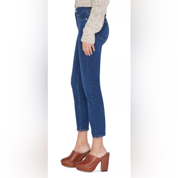 NWT Frame Le High Rise Straight Ankle Jeans - Picture 3 of 8